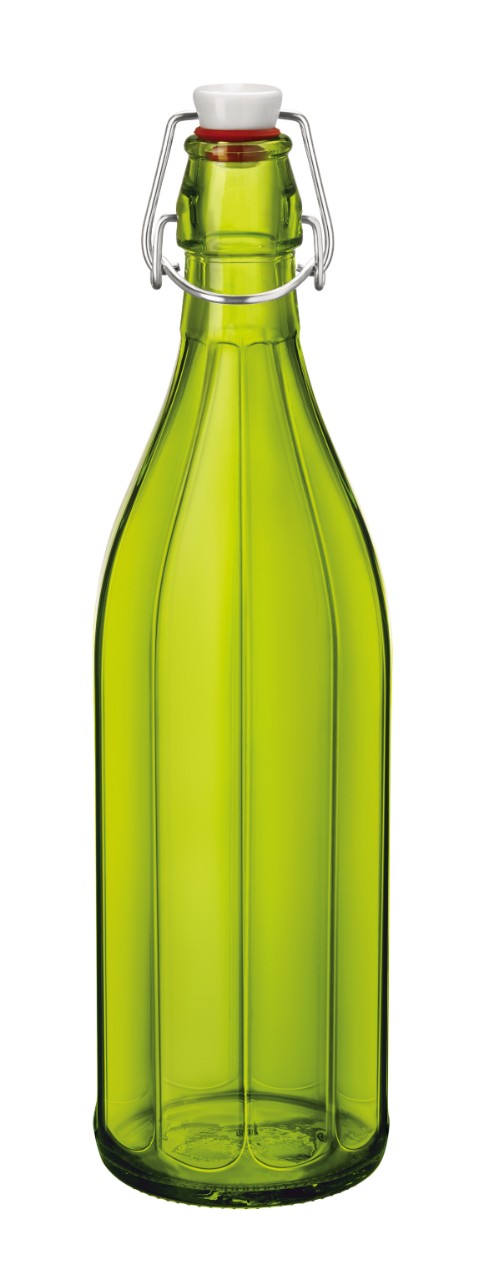 בקבוק אוקספורד 1 ליטר ירוק עם סגירה הרמטית