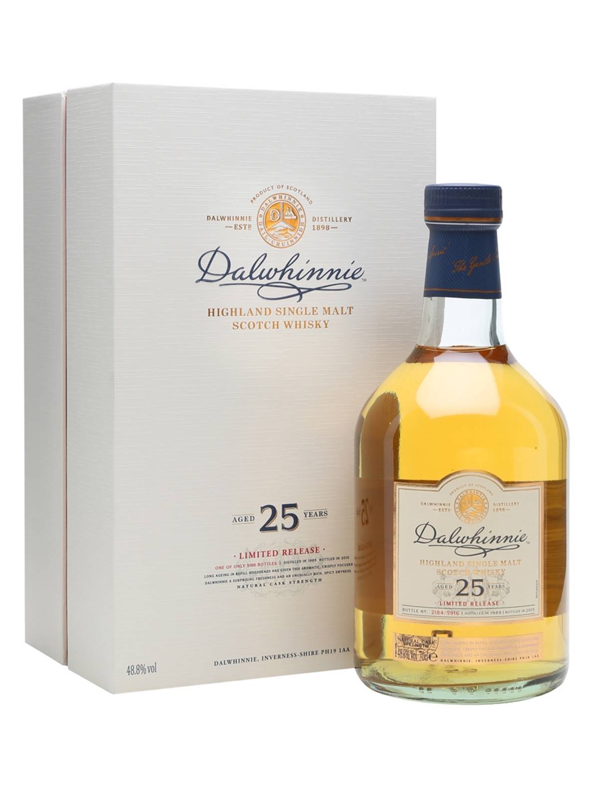 Dalwhinnie 25 (Special Release 2015)