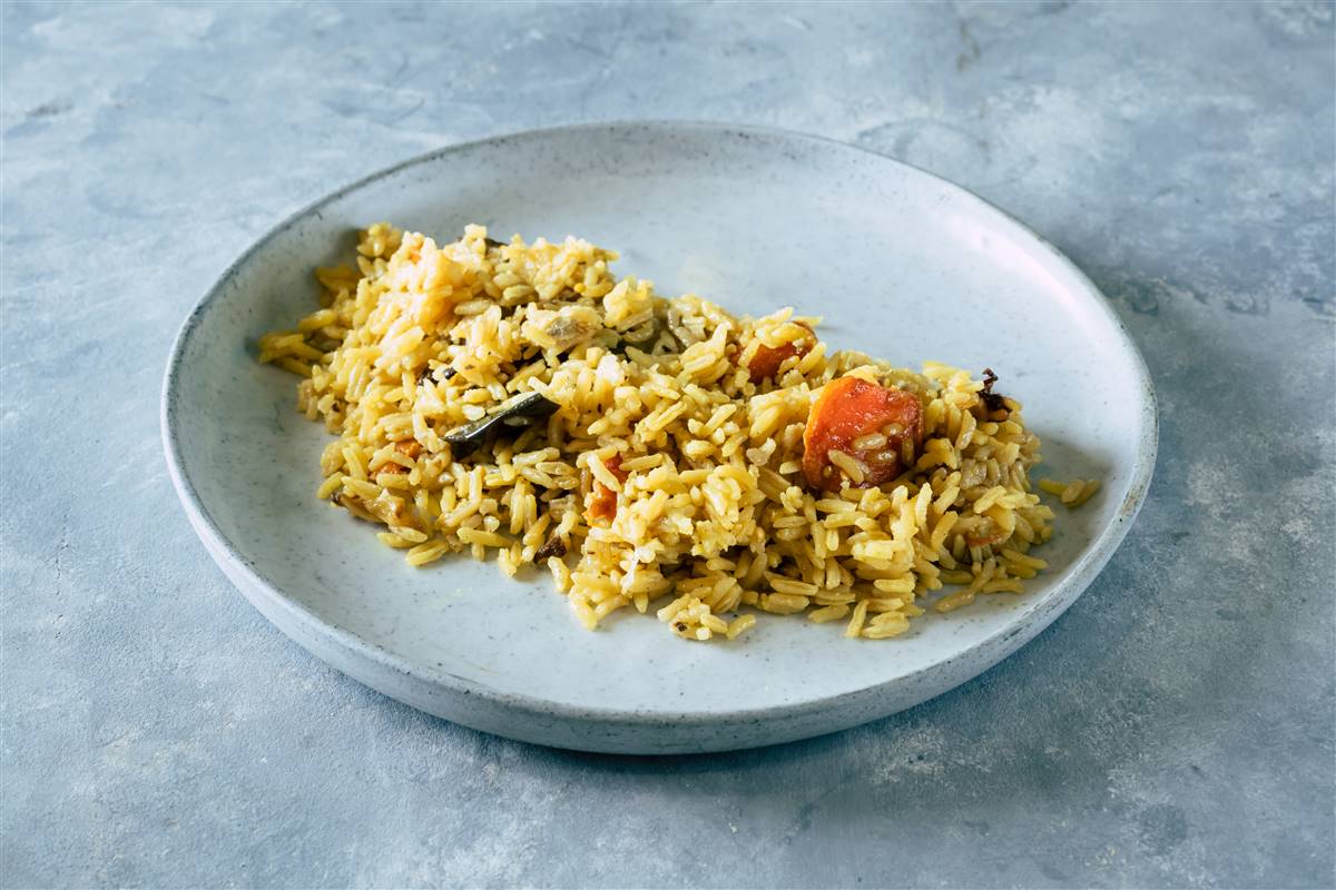 Authentic Makluba rice