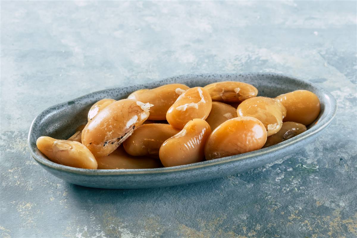lima beans (Hasidic chickpeas)