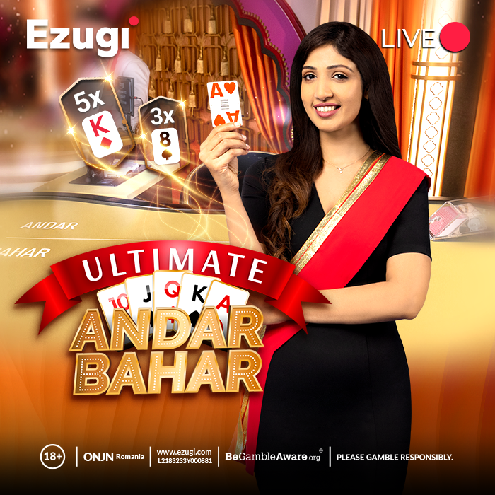 Ultimate Andar Bahar – the much-loved classic card game with added multipliers