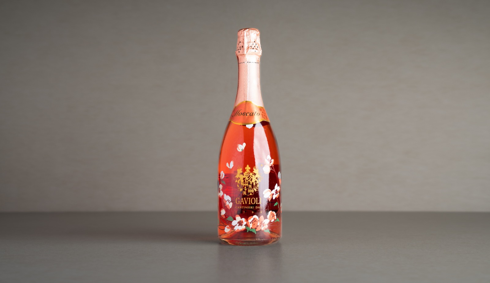 Gavioli Moscato Rosé Champagne