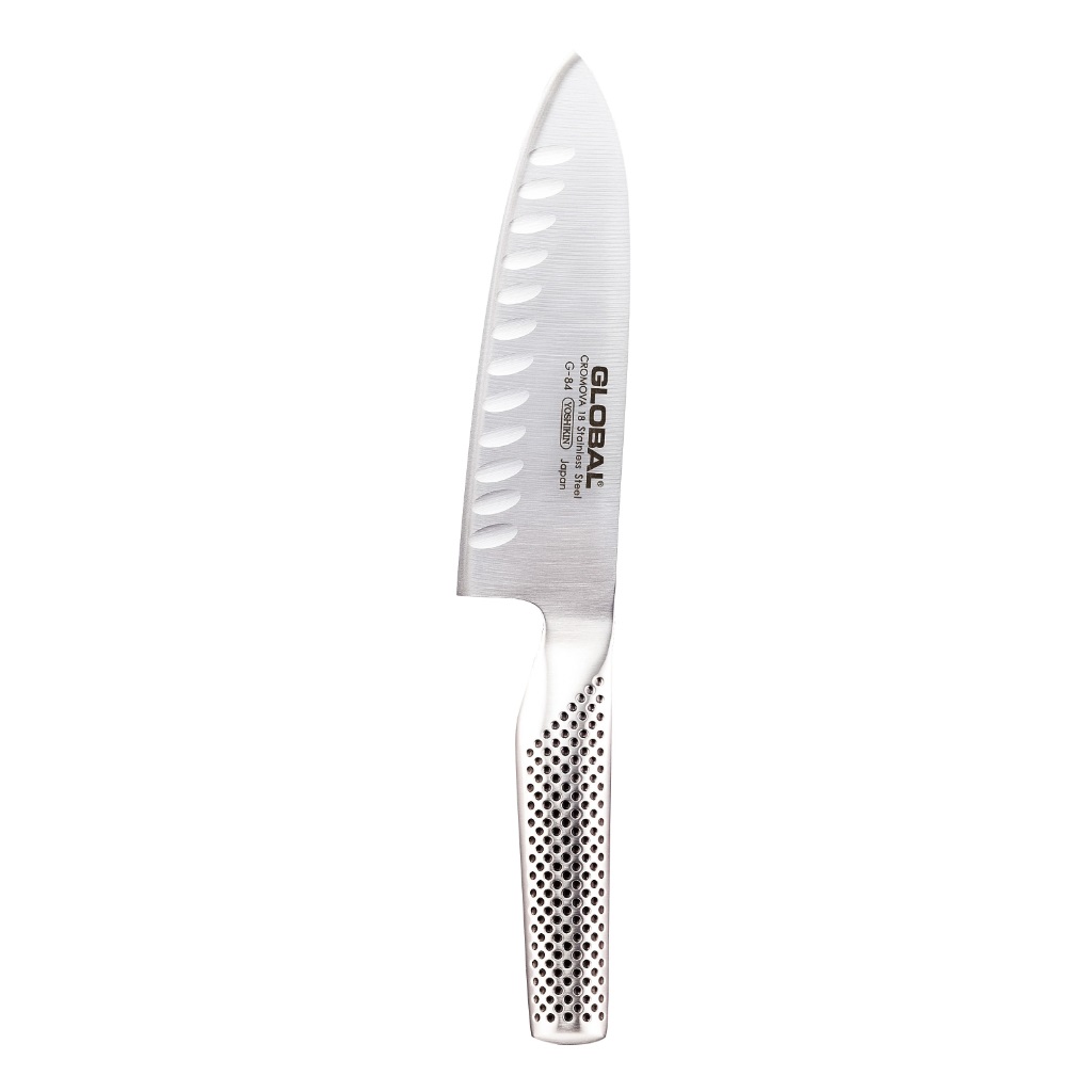 סכין שף חריצים 16 ס"מ GLOBAL | G-84
