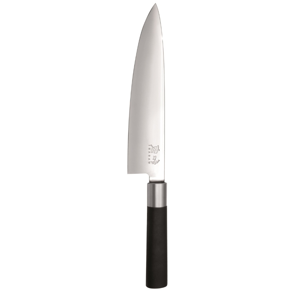 סכין שף 20 ס"מ KAI | Wasabi Black