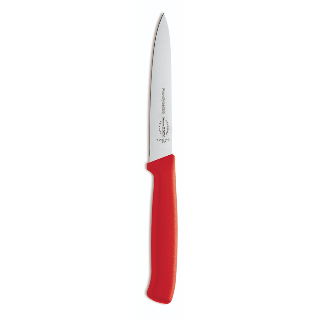 סכין עזר חלקה 11 ס"מ ידית אדומה DICK | ProDynamic