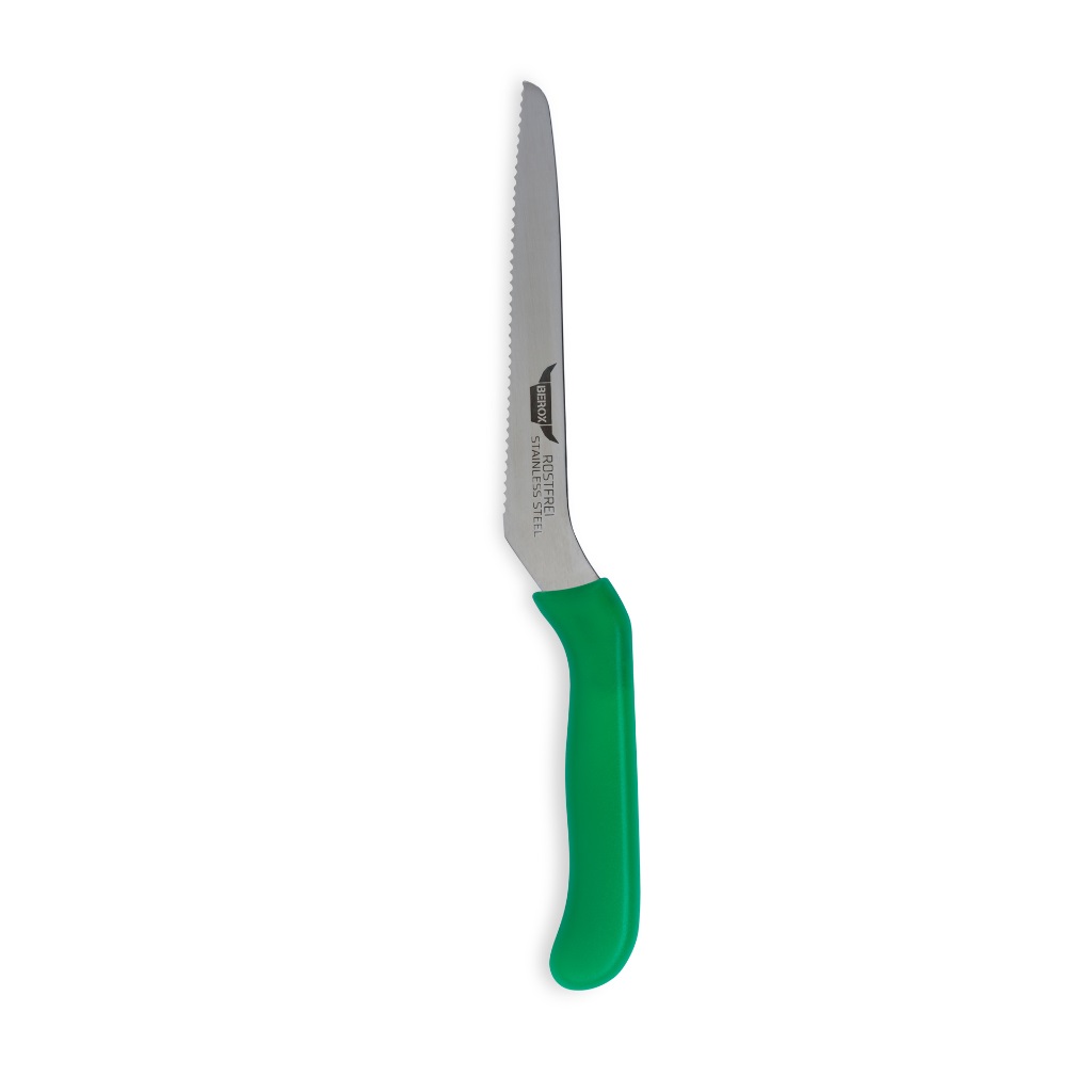 סכין מדורגת 14 ס"מ ירוקה | BEROX