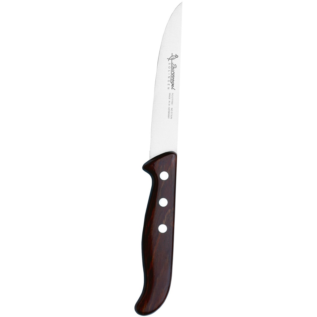 סכין בשר ידית עץ 12 ס"מ PAKKAWOOD BROWN | BV