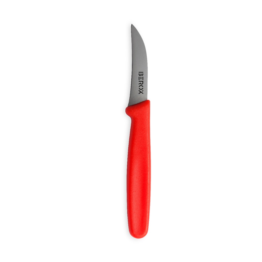 סכין טורנה 6 ס"מ ידית אדומה | BEROX