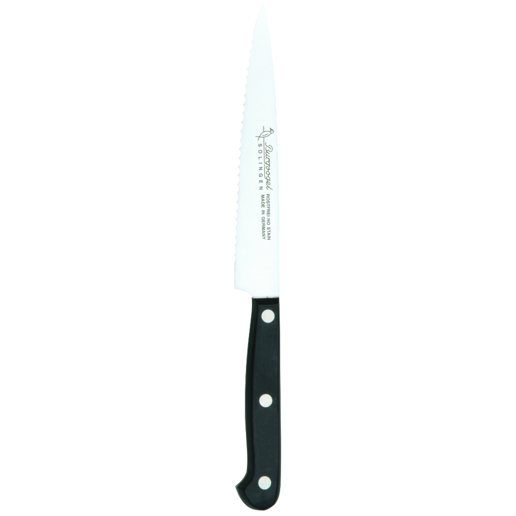 סכין צרה משוננת 13 ס"מ BV | Pom Line