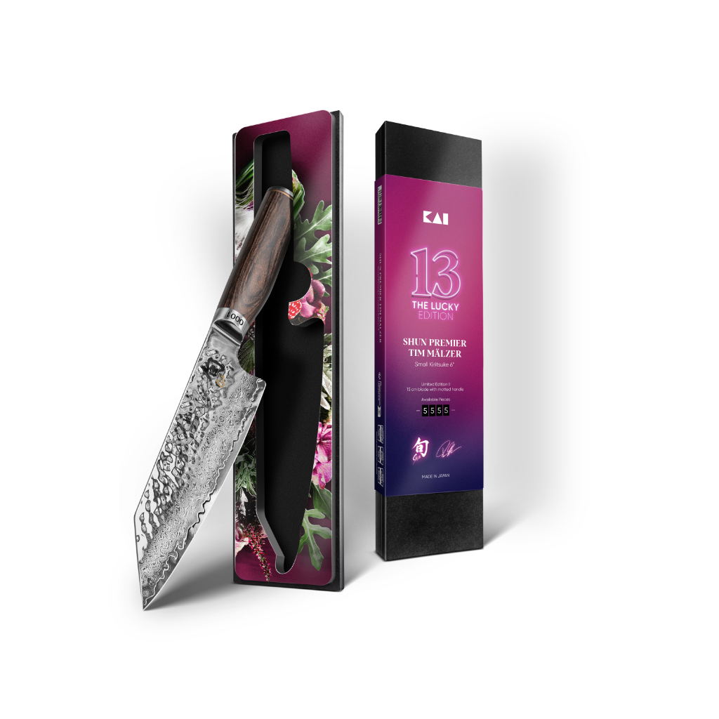 סכין שף אוריינטלית 15 ס"מ | The Lucky Number 13