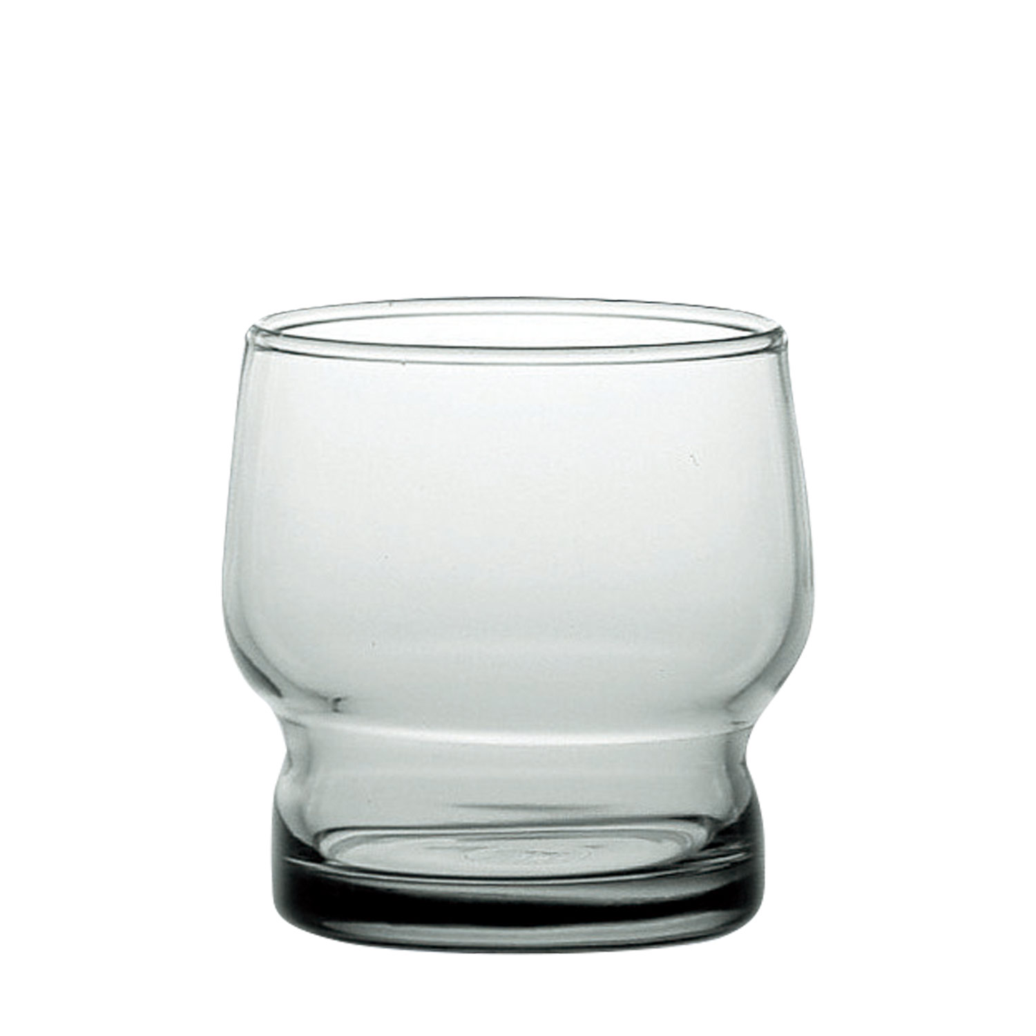 כוס נערמת זכוכית יפנית שחורה 210 מ"ל
