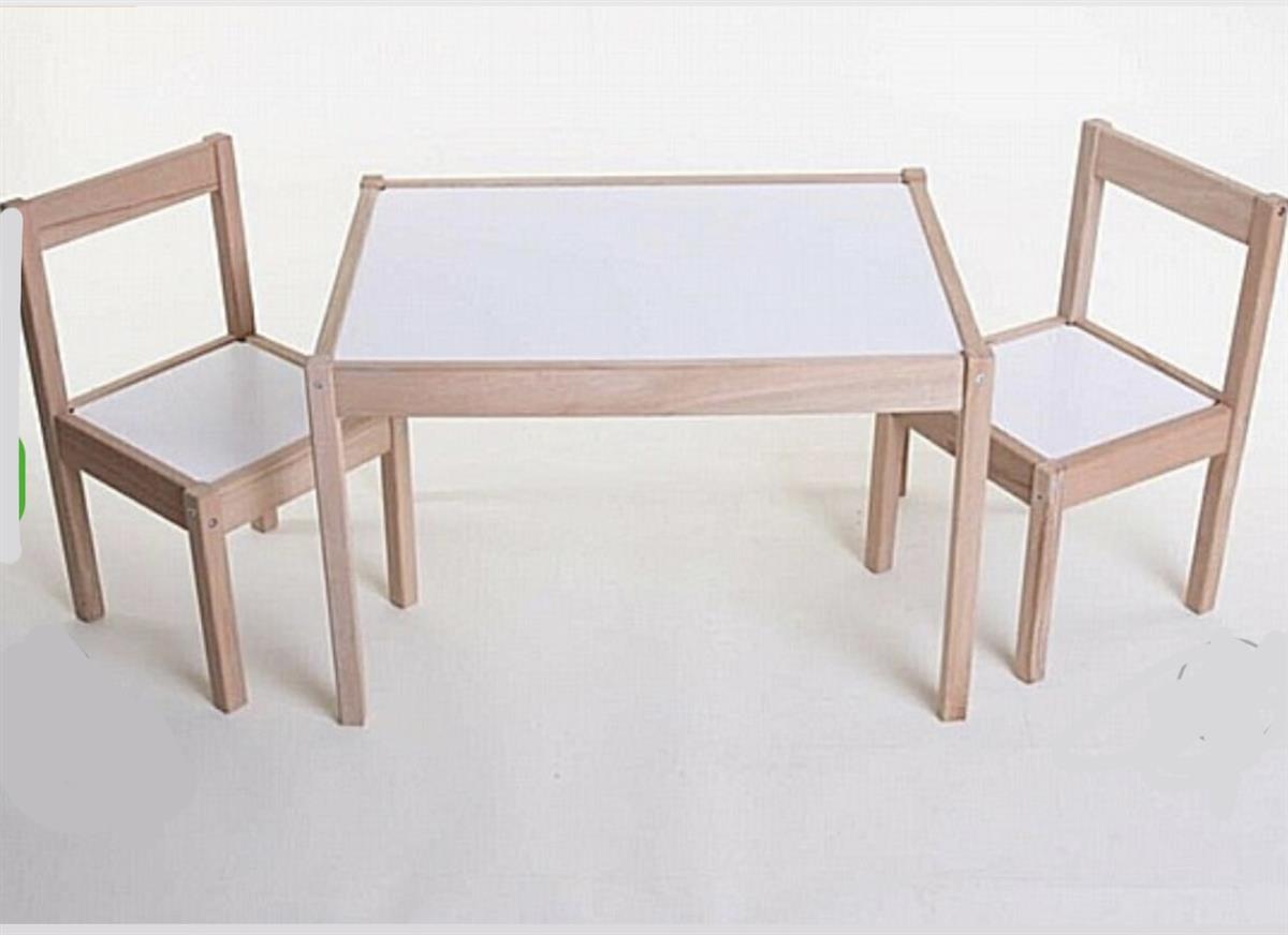 סט שולחן 2 כיסאות וספסל