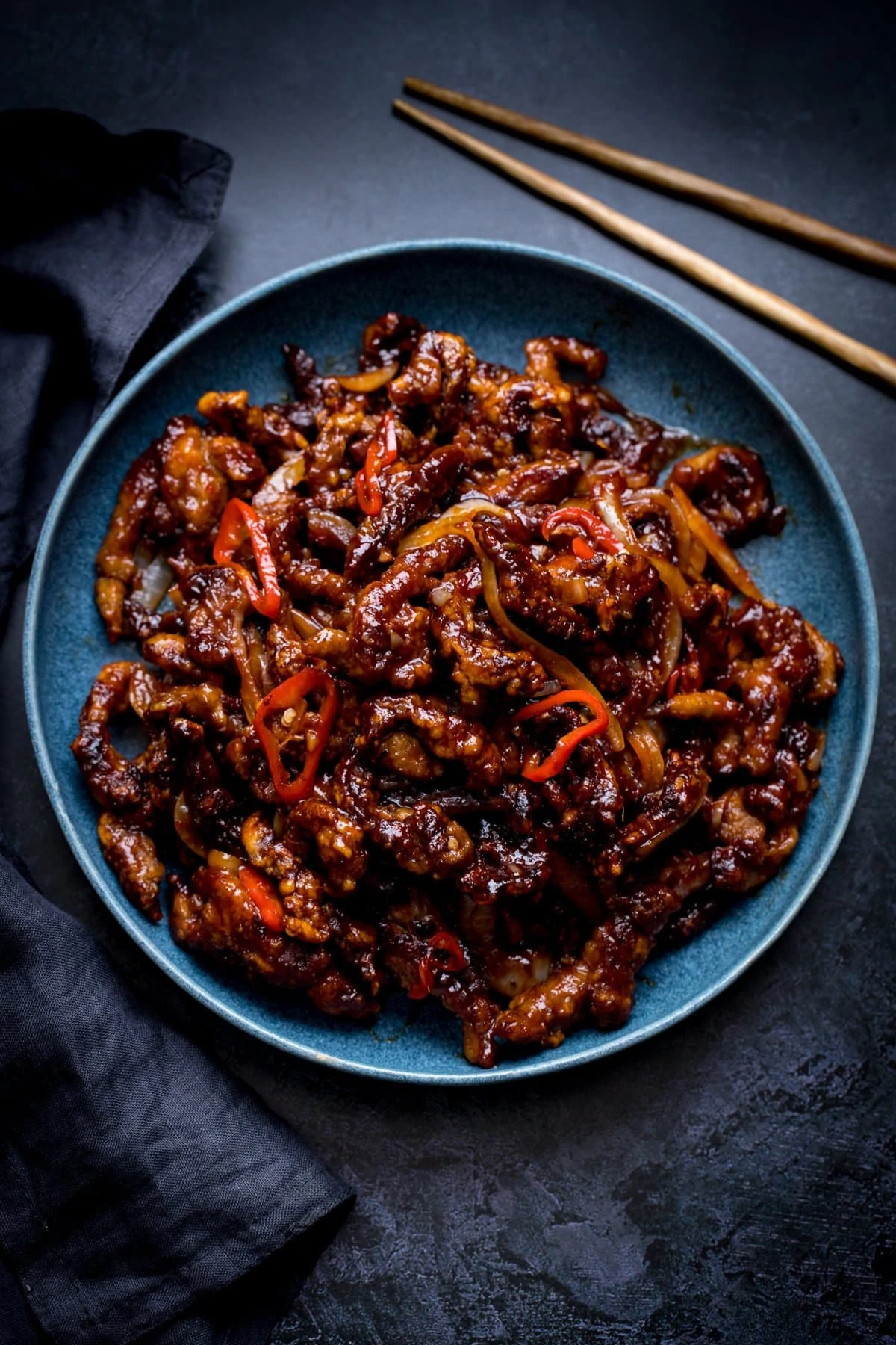 Szechuan Beef   (2 pound size container)