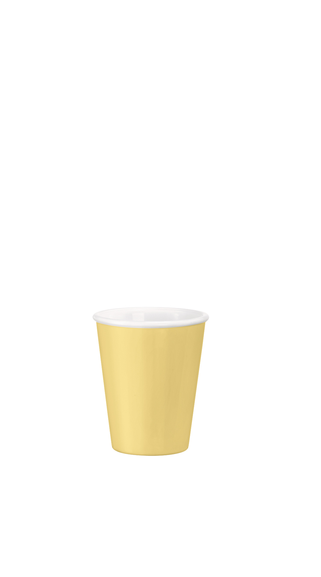 כוס קפה 21.5 ס"ל צהוב