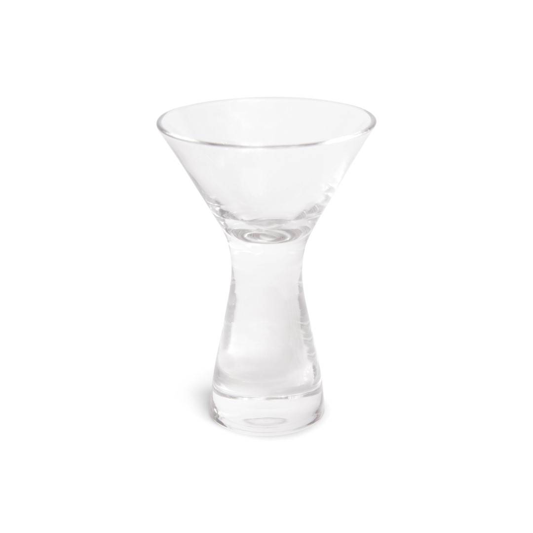גביע קינוחים קוני רגל יצוקה זכוכית