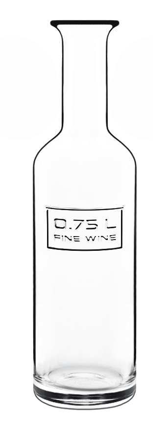 בקבוק מיים / יין 0.75 ליטר OPTIMA זכוכית קריסטלן