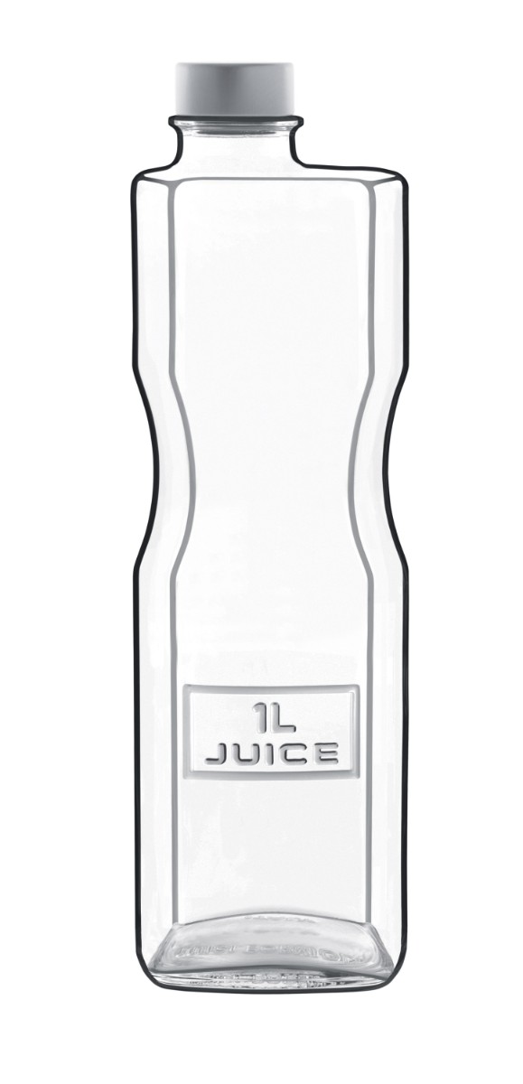 בקבוק מים/מיץ מסוגנן 1 ליטר OPTIMA עם פקק